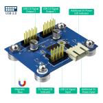 OEM 4 Port USB 2.0 Hub Adapter Card For Keyboard Mouse