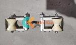 2KN Double Pulley Replace Roller For OPGW Stringing Operations Long Service Life