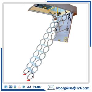 Buy cheap ISO9001 Domestic Invisible 200kg Telescopic Loft Ladder product