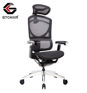 Executive Gaming Ergo Swivel Chair With Headrest Lumber Support