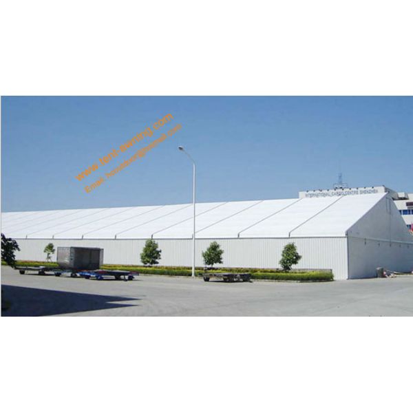 Windproof Temporary Workshop Tent Aluminum Structure Waterproof Marquee Tents