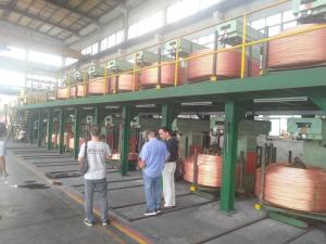 China Copper Rod 6mm-60mm Wire And Cable Machinery  , Upward Casting Machine on sale