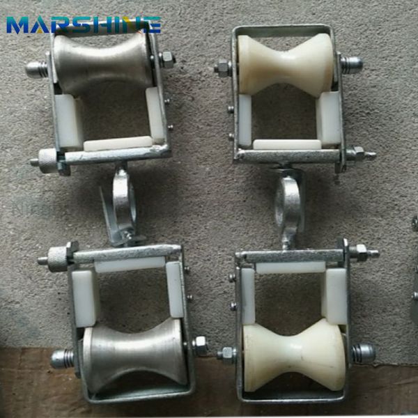 Double Pulley Fiber Optical Cable Replacement Stringing Cradle Blocks for engineering