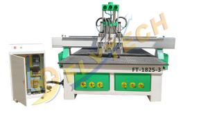 Buy cheap New Multihead woodworking machine with three air coolen spindles product