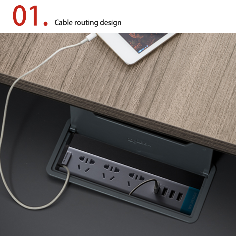 modern manager desk for independent office large class supervisor desk cabinet storage design enhanced atmosphere for office