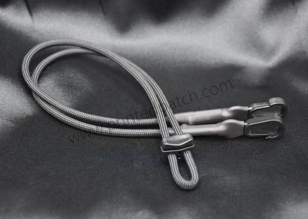Quality Grey Matte OEM Metal Buckle Elastic Drawstring Cord For Sweatpants for sale
