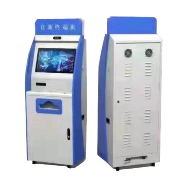 Multi Functional Touch Screen Self Service Kiosk Capacitive 21.5 Inch For