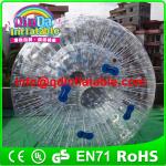 QinDa Inflatable water zorb ball human hamster ball rolling ball for grass or