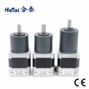 China Nema 17 Gearbox Brushless Motor 0.5A 24V 2.2OHMS 42mm on sale