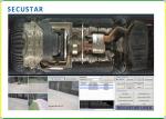 Mobile Camera CCD Under Vehicle Inspection System For Detecting Explosive And