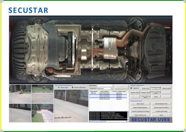 Quality Waterproof Under Vehicle Inspection System With Four Leds Illumination for sale
