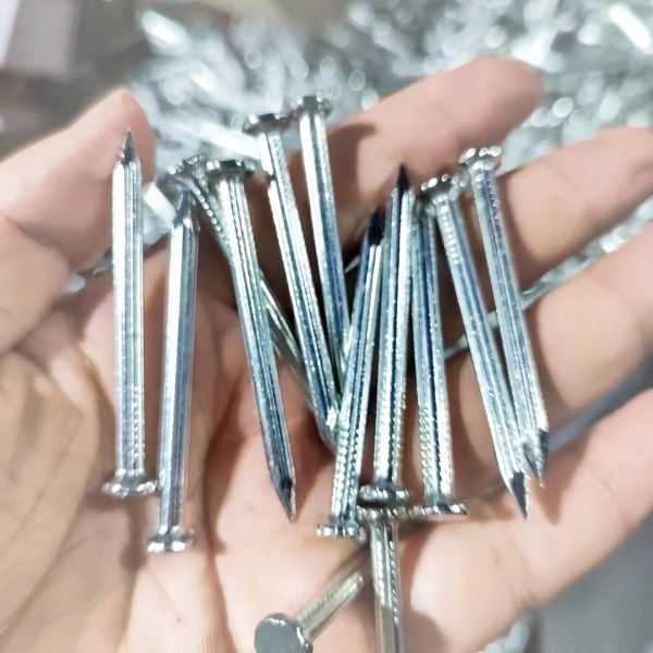 Custom Large / Small Construction Nails Grooved Shank High Strength