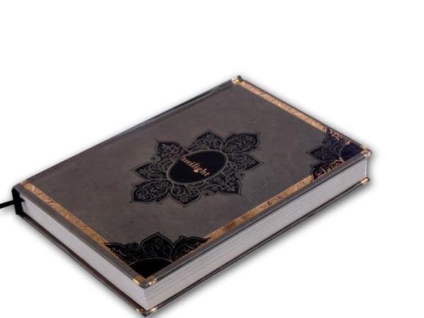 Quality Custom Printing Brochures, Hard Cover Notebooks Printing With Silk for sale