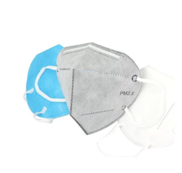 Quality Vertical Fold Flat Folding FFP2 Mask Non Woven Fabric Anti-Dust Disposable Mask for sale