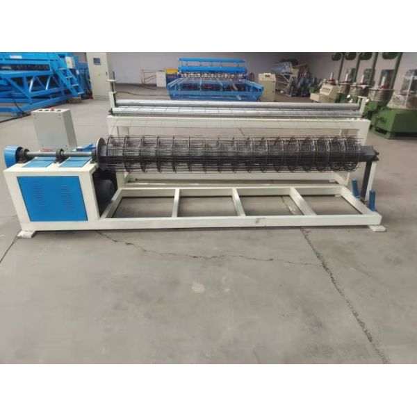 Rated Capacity 160kva Roll Mesh Welding Machine Coil Wire Plc Welded