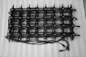 P100mm Flexible LED Display Screen  8*128 Pixels Unit Resolution Easy Installation