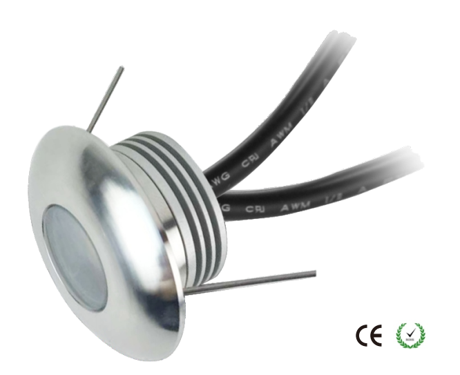 LED Floor Lamp 5050 1W Waterproof RGB Stainless Steel Aluminum LED Outdoor Landscape Lighting