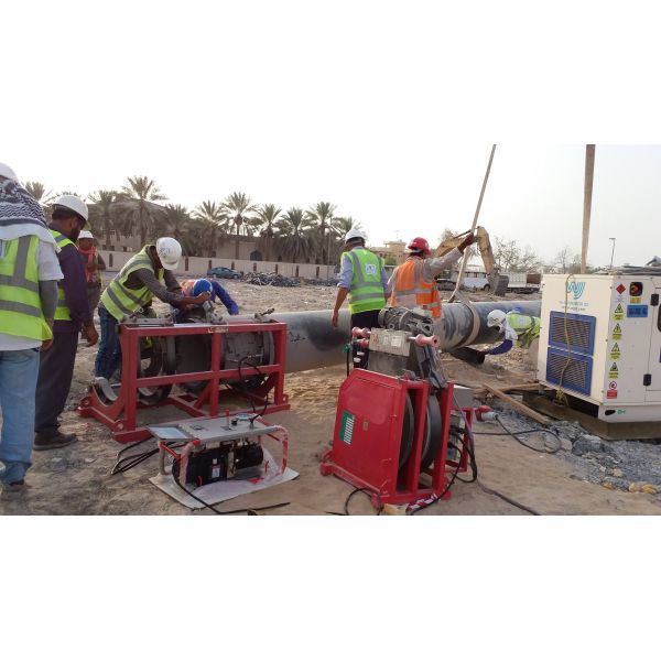 380V 36''IPS HDPE Thermofusion Machine 1360KG Semi Automatic