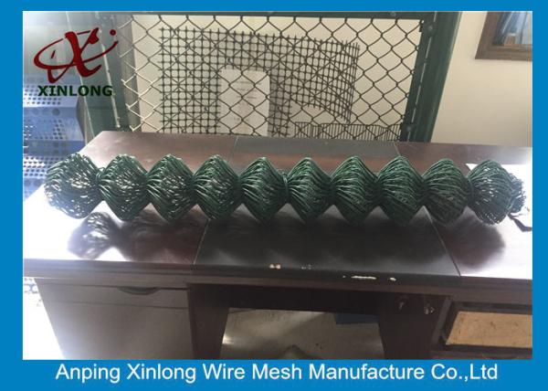 Quality Easy Install Galvanised Chain Link Fencing Pvc Coated For Forest Protecting for sale