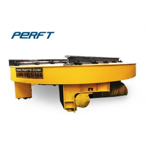 Buy cheap Pallet 40T Rotating Die Transfer Cart Material Handling Turntable Trailer product