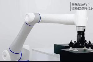 Buy cheap PLC Cooperative Robotic Handling Systems Fill Conveyor Belt 900mm product