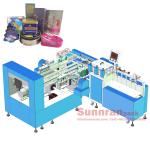 Automatic Tin Box Making Machine 50cpm CE Certificate For Decorated Tin Box