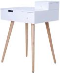 Perfect Quality Dressing Table Design With Removable Drawer In Solid Wood