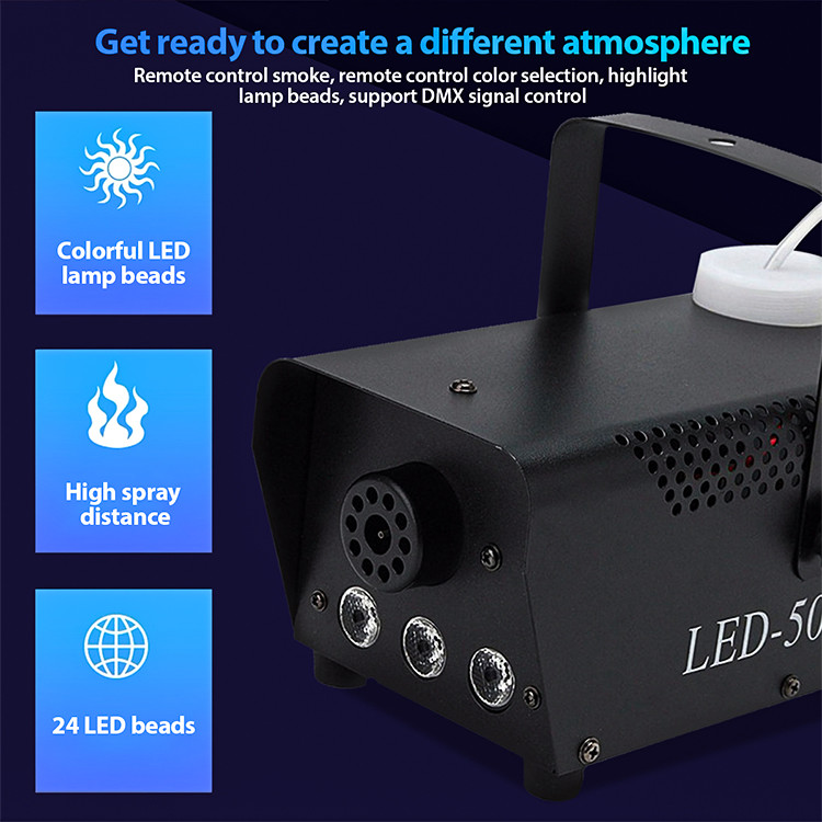 500ml Automatic Smoke Machine With Timer For Parties