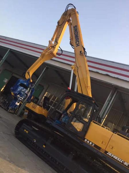 Quality Stable Running Sheet Pile Machine Highly Efficient Environmental Friendly for sale