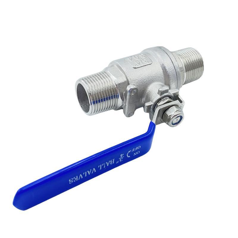 High Quality CF8 Stainless Steel 2PC Ball Valve with NPT/BSPP/BSPT Thread