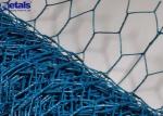 PVC Coated Hexagonal Wire Mesh Netting 1 Inch For Chicken Coop