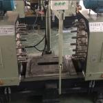 Double-Sided Multi-Hole Drilling Machine For Valve Flanges Tees High-Speed PLC