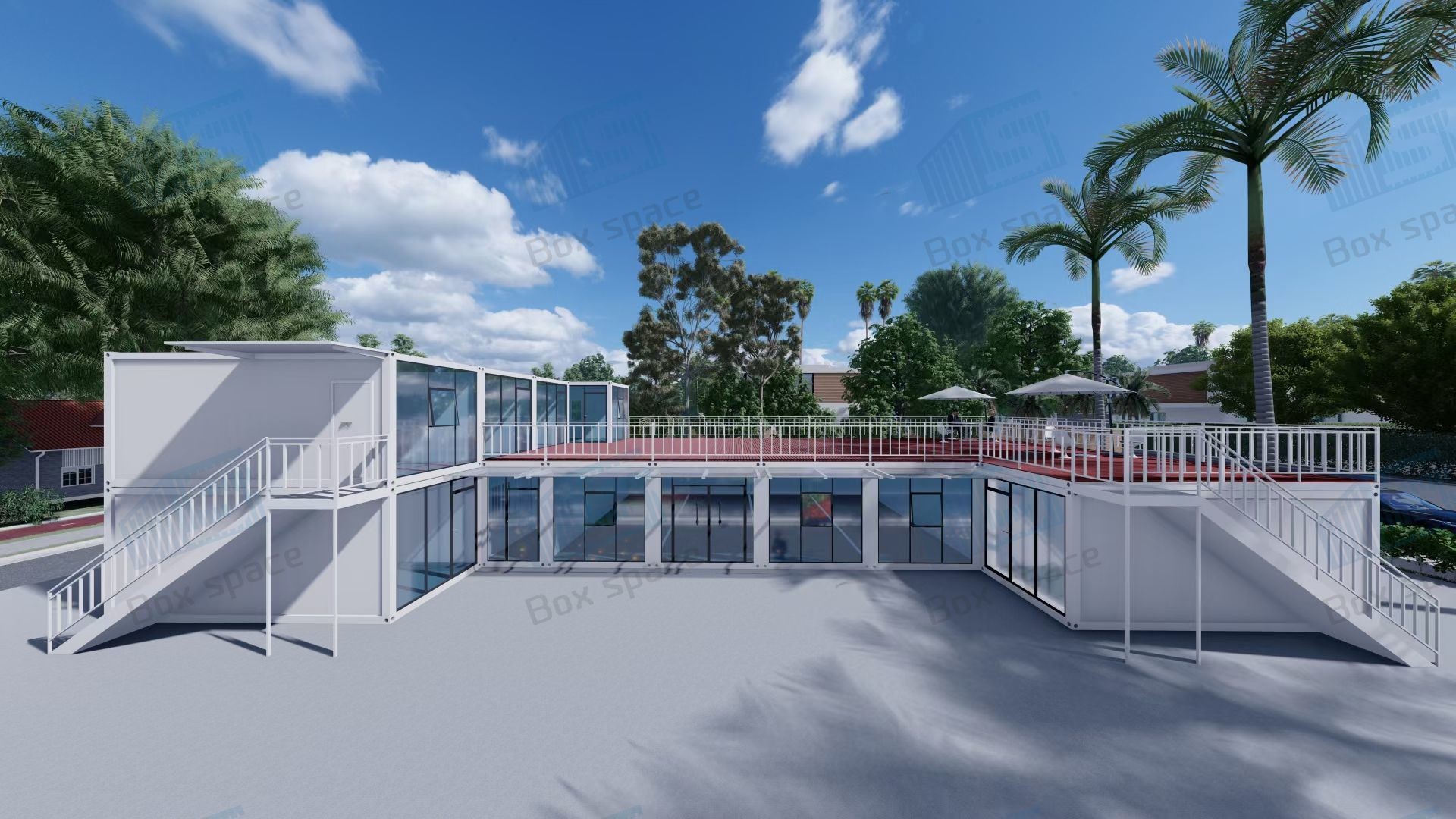 Cheap Custom Small Office Prefab Modular Container Home Prefabricated Container