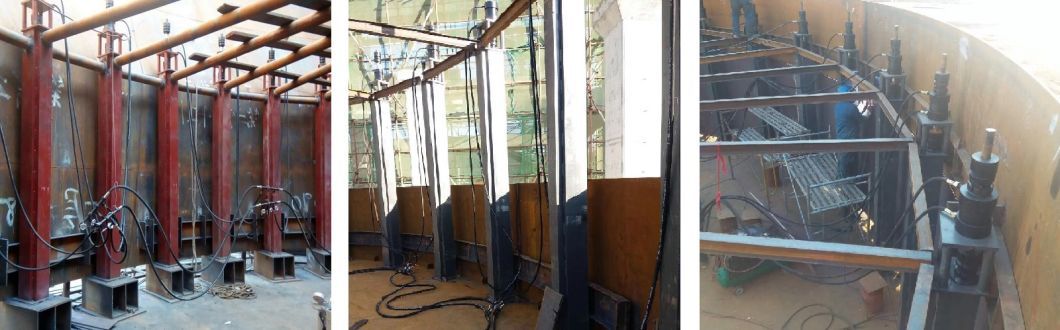 Chuck Type Simple Hydraulic Lifting Equipment Stock Available for Storage Tank