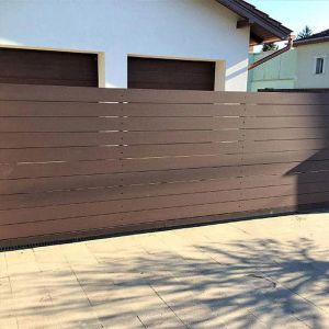 Buy cheap Commercial WPC Fence Panels Rotproof WPC Composite Fence Slats product