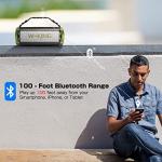 60W Waterproof IPX5 Bluetooth Wireless Speaker with TWS, DSP, TF Card, Equalizer