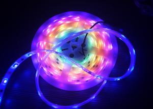Buy cheap 180 Degrees RGB Flexible LED Strip Low Voltage Individually Controlled product