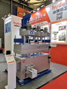 45KW Process Of Refining Aluminum Degassing On Line Unit 750 Deg Launder Type