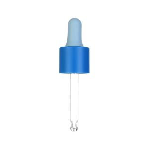 Buy cheap 20mm Round Clear Glass Dropper Cosmetic For Glass Bottle OEM product