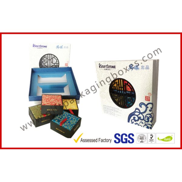 Card Board Luxury Gift Boxes For Mooncake And Wedding Gift Packaging