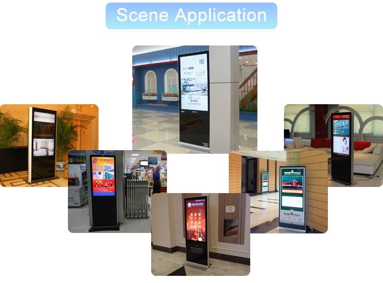Touch Screen Indoor Advertising LED Display , 42" Standalone Digital Signage