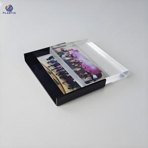 Buy cheap Strong Magnetic Acrylic Photo Frame Custom Shaped Clear Acrylic Photo Block product