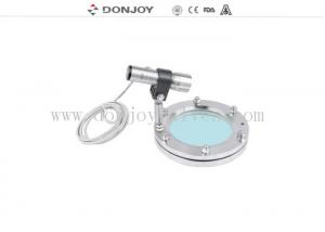 China Stainless Steel DN250 Flange Welded Sight Glass Mirror Polishing on sale