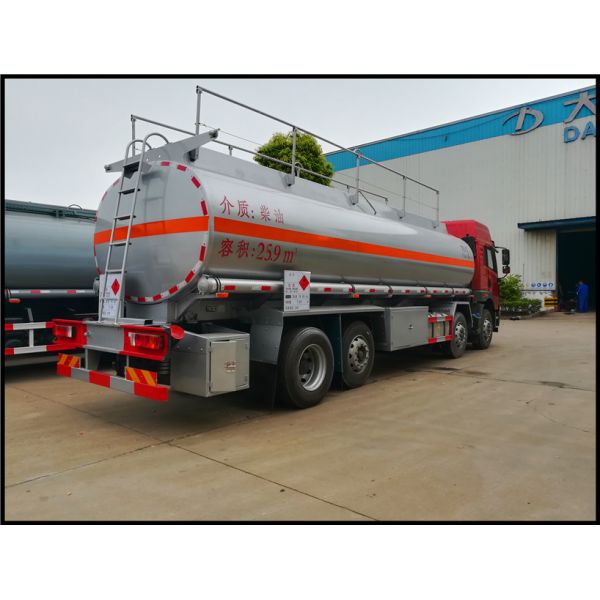 FAW 26-28cub 260 Horsepower Front Four Rear Six (8x2) Aluminum Alloy Chemical Vehicle Special Truck Special Transport Truck