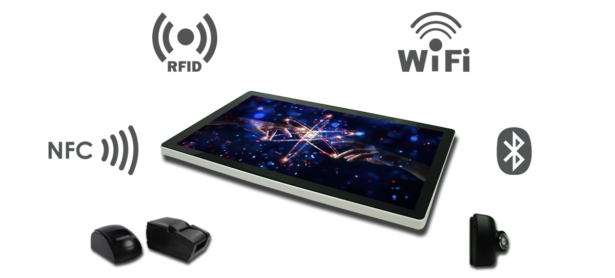 21.5 Inch Interactive Digital Signage Display 250cd/M2
