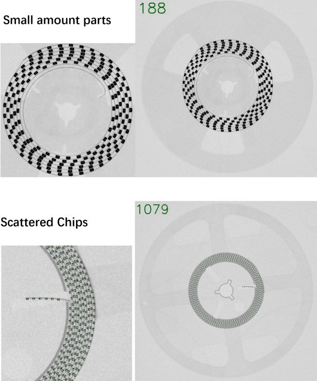 WELLMAN Microfocus X Ray Counter Machine With 80kV Tube And AI Algorithm