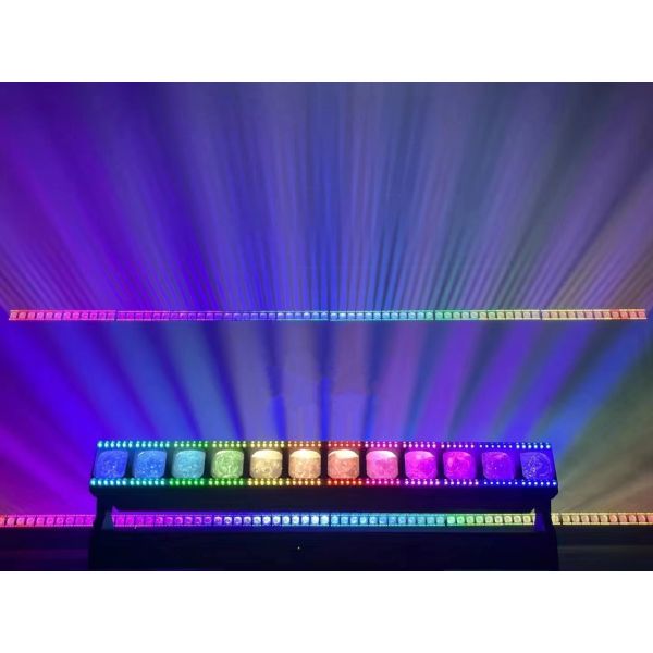 12x40w Rgbw 4in1 Disco Dj Pixie Light Rainbow Effect Zoom Sweeper Wash Stage Concert Wedding