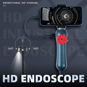 IP67 Articulating Automotive Borescope With Articulating Head 8.0mm Android Phone