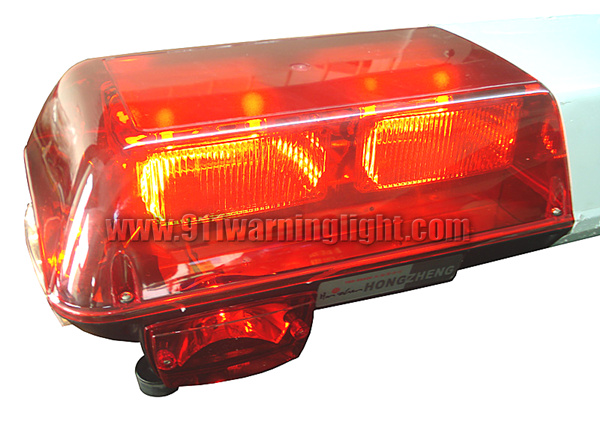TBD-GA-05625B Xenon Strobe Lightbar + 100W siren & speaker, DC12V, Waterproof, PC lens