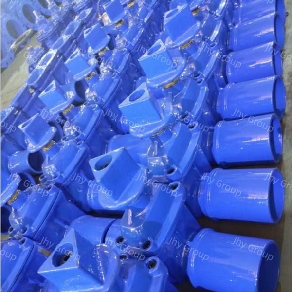 Resilient Rubber Seat Socket Gate Valve Ductile Iron With Plain End